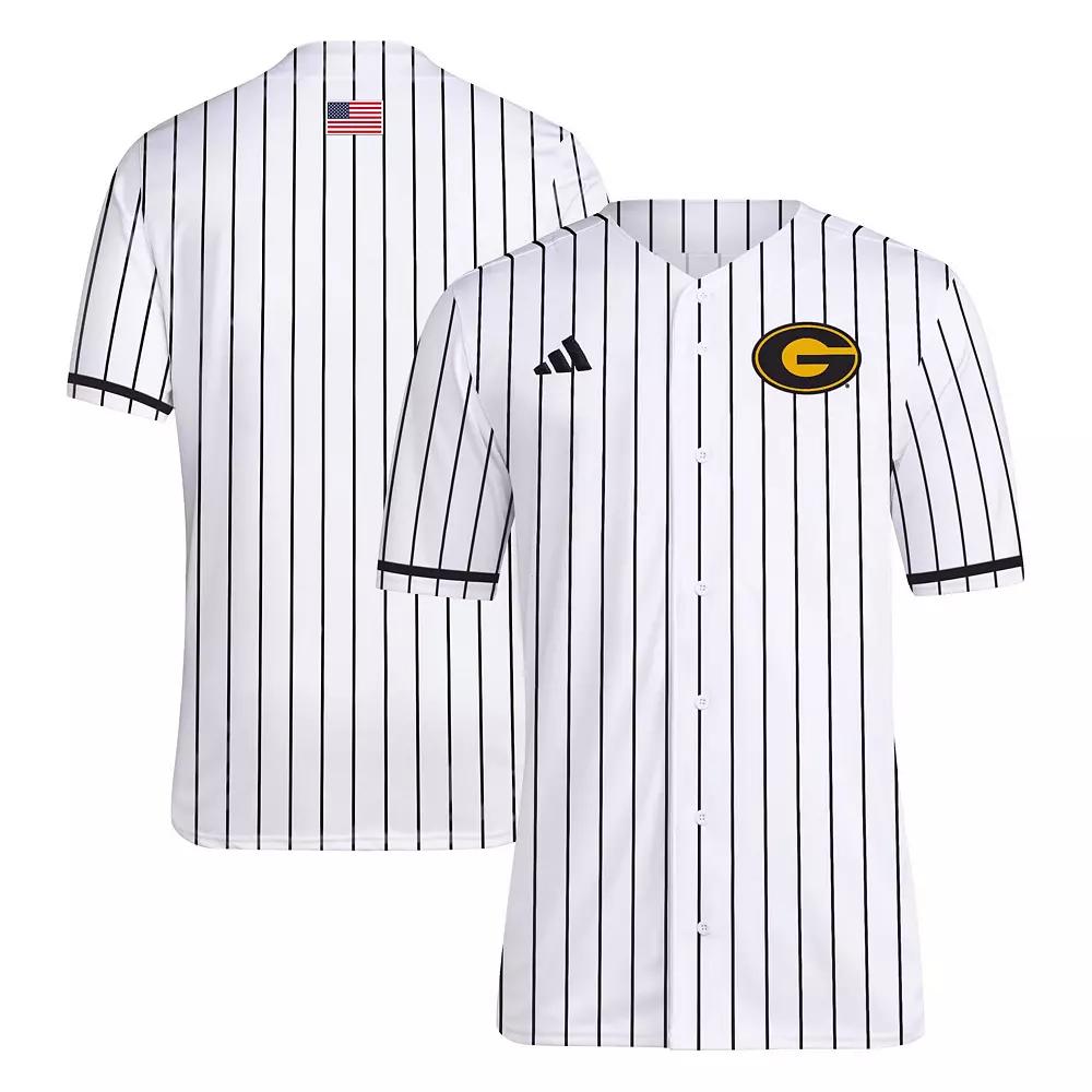 Men's adidas White Grambling Tigers Replica Baseball Jersey, Size: 2XL, Nc2 White Product Image