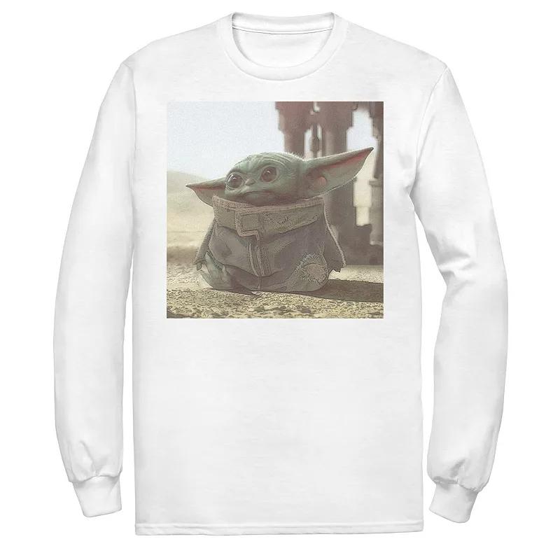Men's Star Wars The Mandalorian The Child aka Baby Yoda Photograph Tee,  Product Image