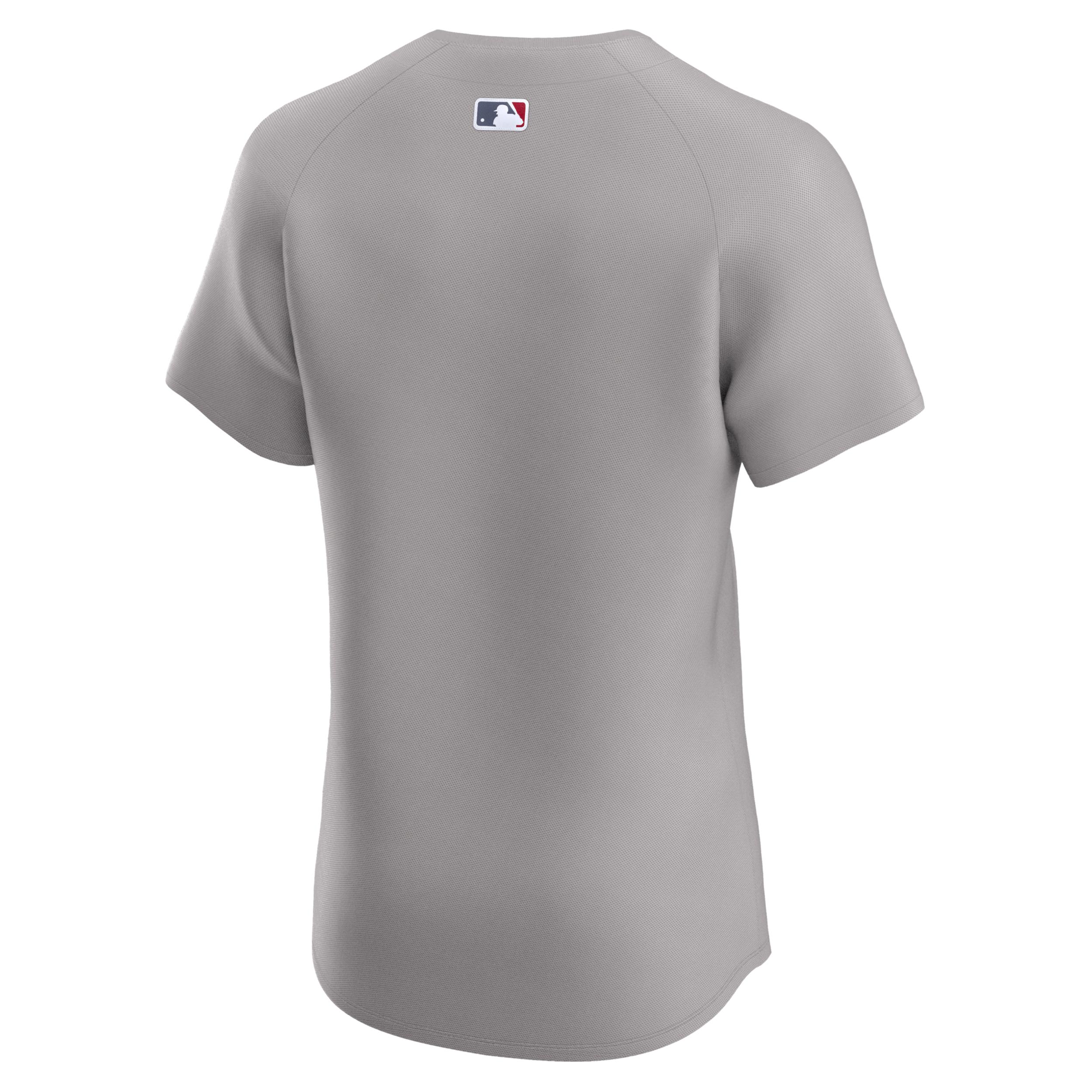 Men's Nike Gray Boston Red Sox Road Elite Jersey, Size: 48, Grey Product Image