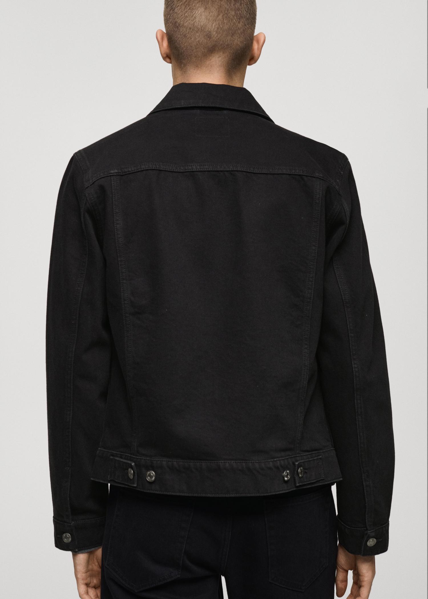 Denim jacket pockets - Men | MANGO USA Product Image