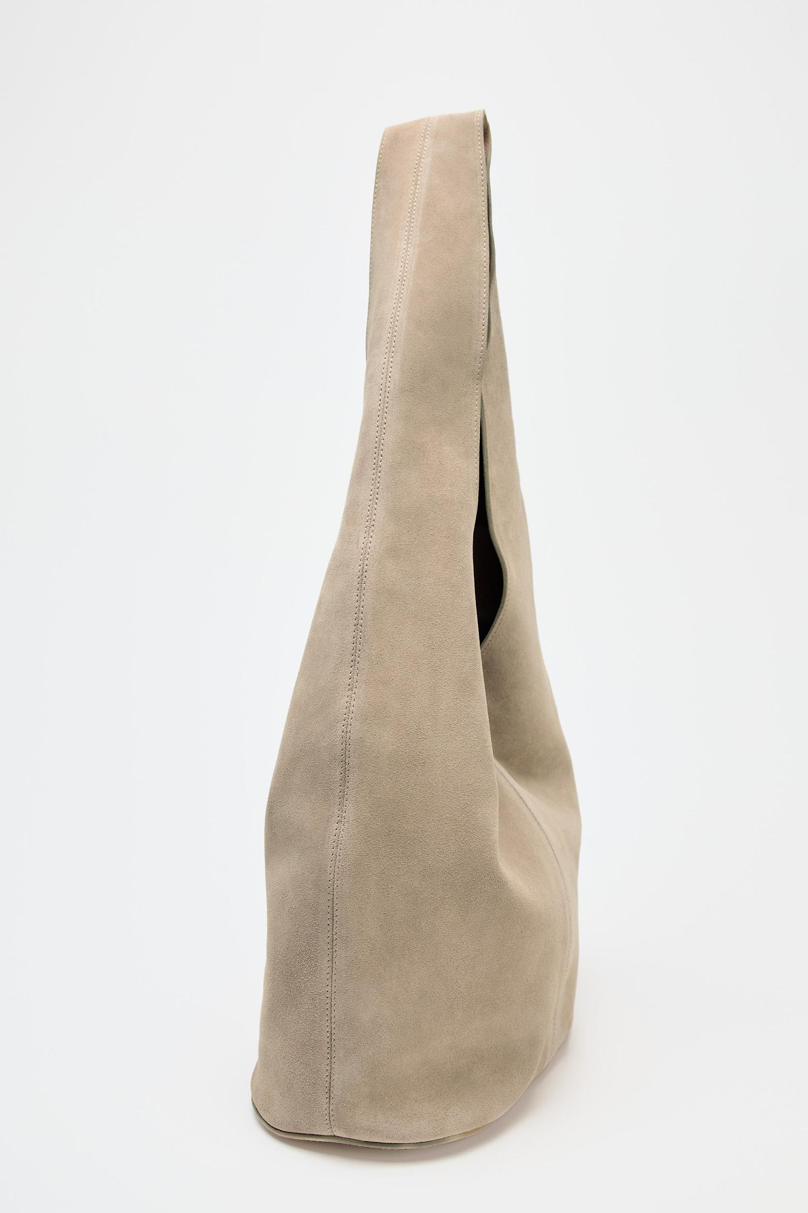 SPLIT LEATHER SHOULDER BAG Product Image