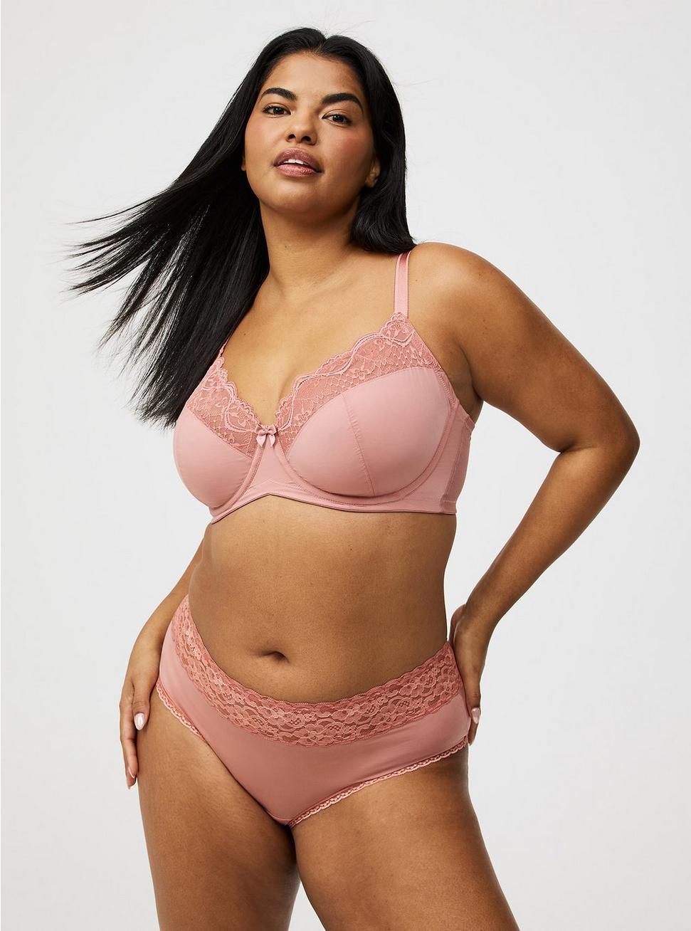 Full-Coverage Unlined Bra Product Image