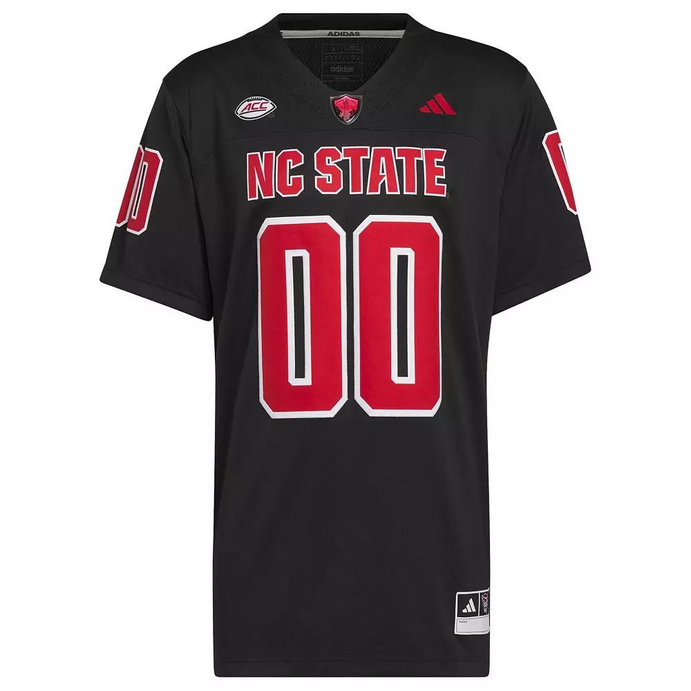 Men's adidas #00 Black NC State Wolfpack Premier Strategy Jersey,  Product Image