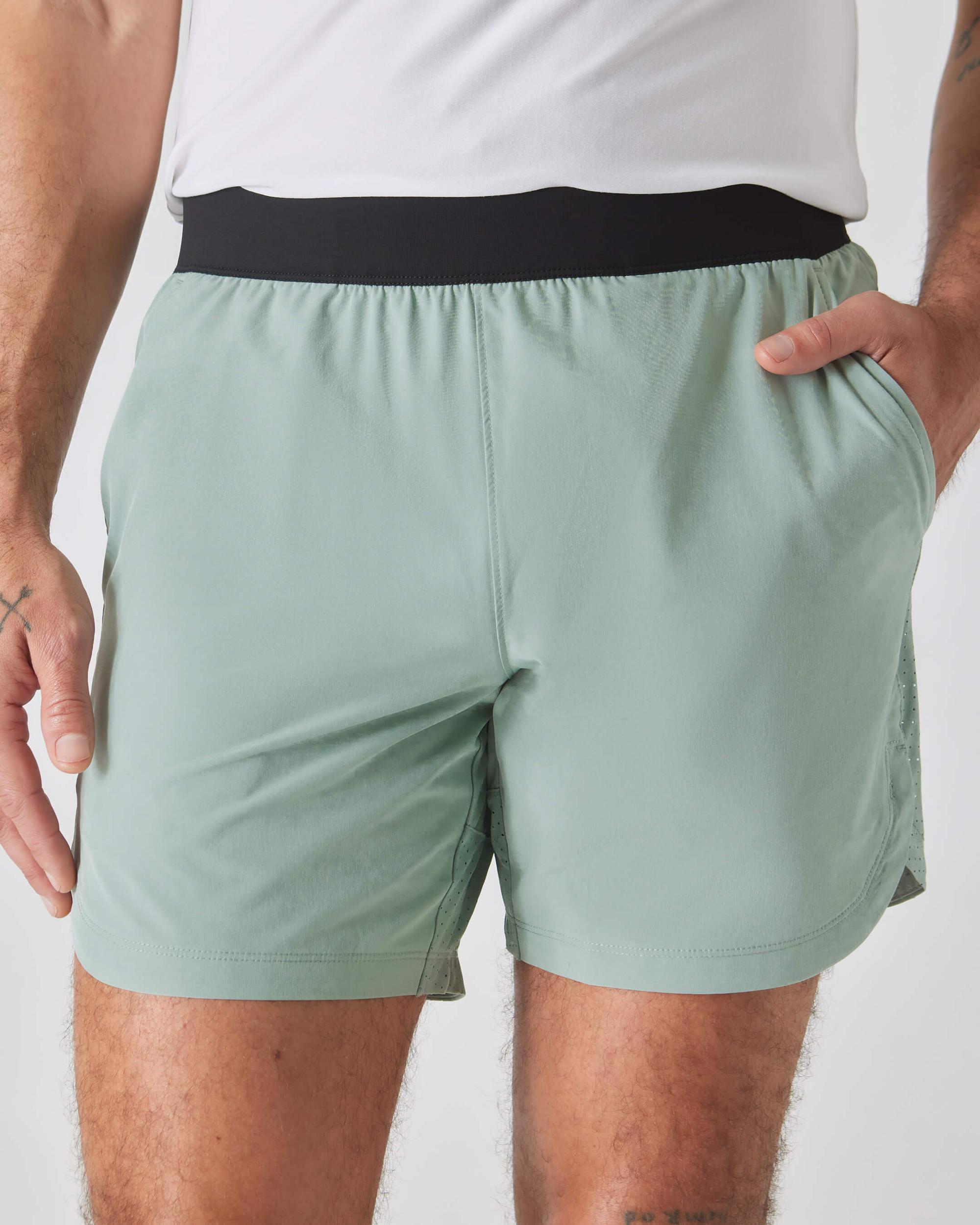 7" Slate Green Active Training Shorts 2.0 Product Image