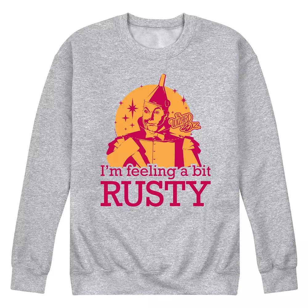 Men's Wizard Of Oz A Bit Rusty Fleece Sweatshirt,  Product Image