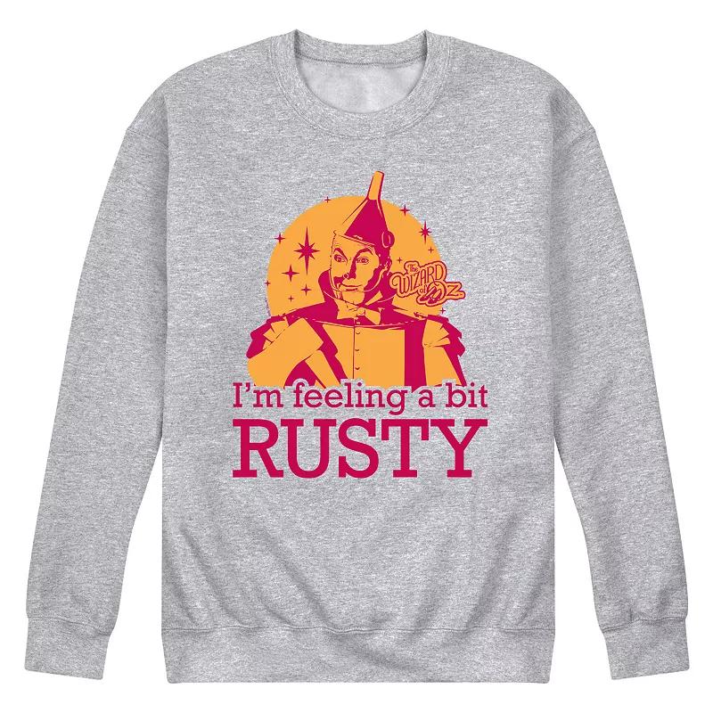 Men's Wizard Of Oz A Bit Rusty Fleece Sweatshirt,  Product Image