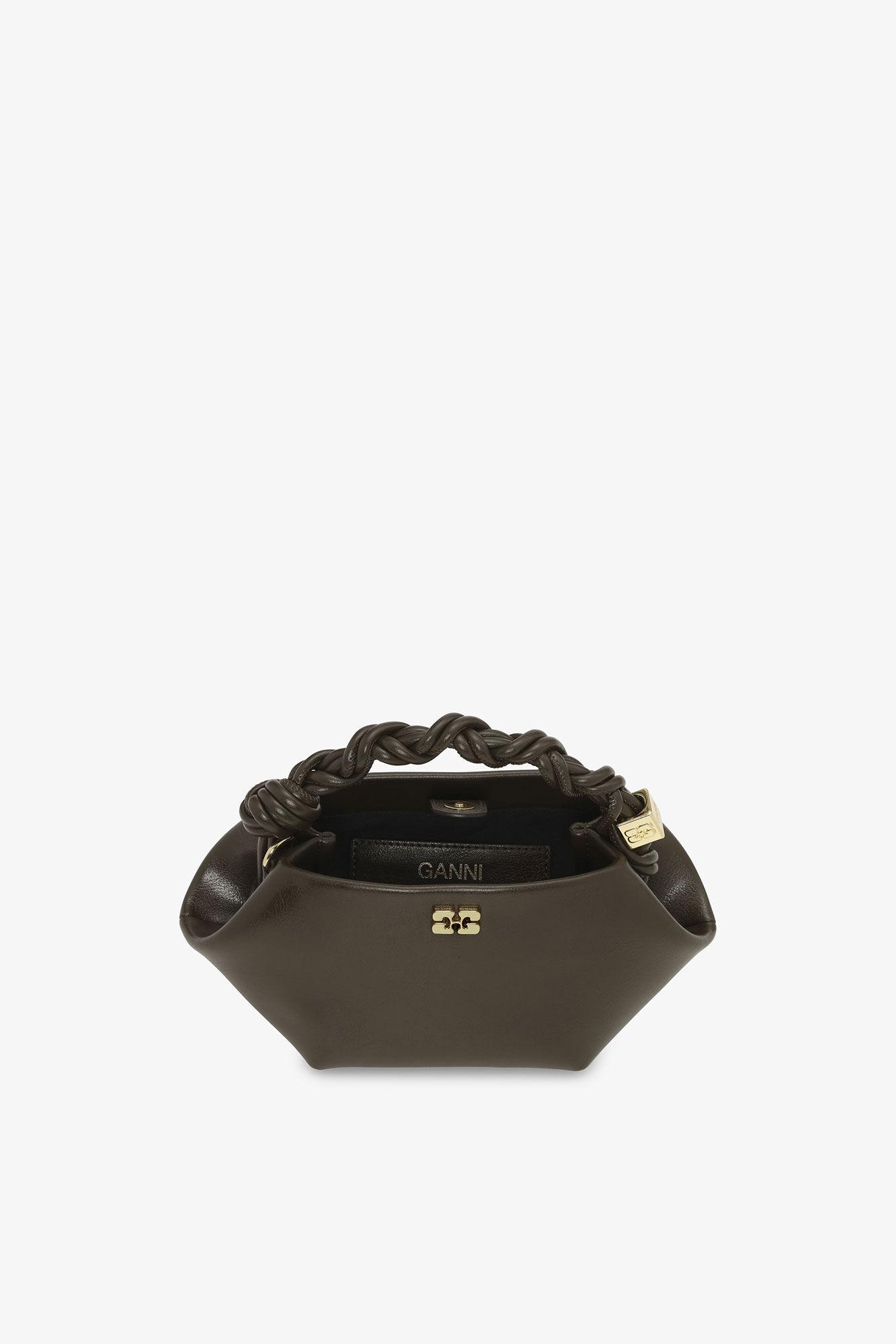 Dark Olive Mini GANNI Bou Bag Product Image