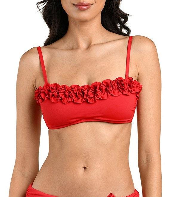 La Blanca Island Goddess Ruffle Skirted Swim Bottom Product Image