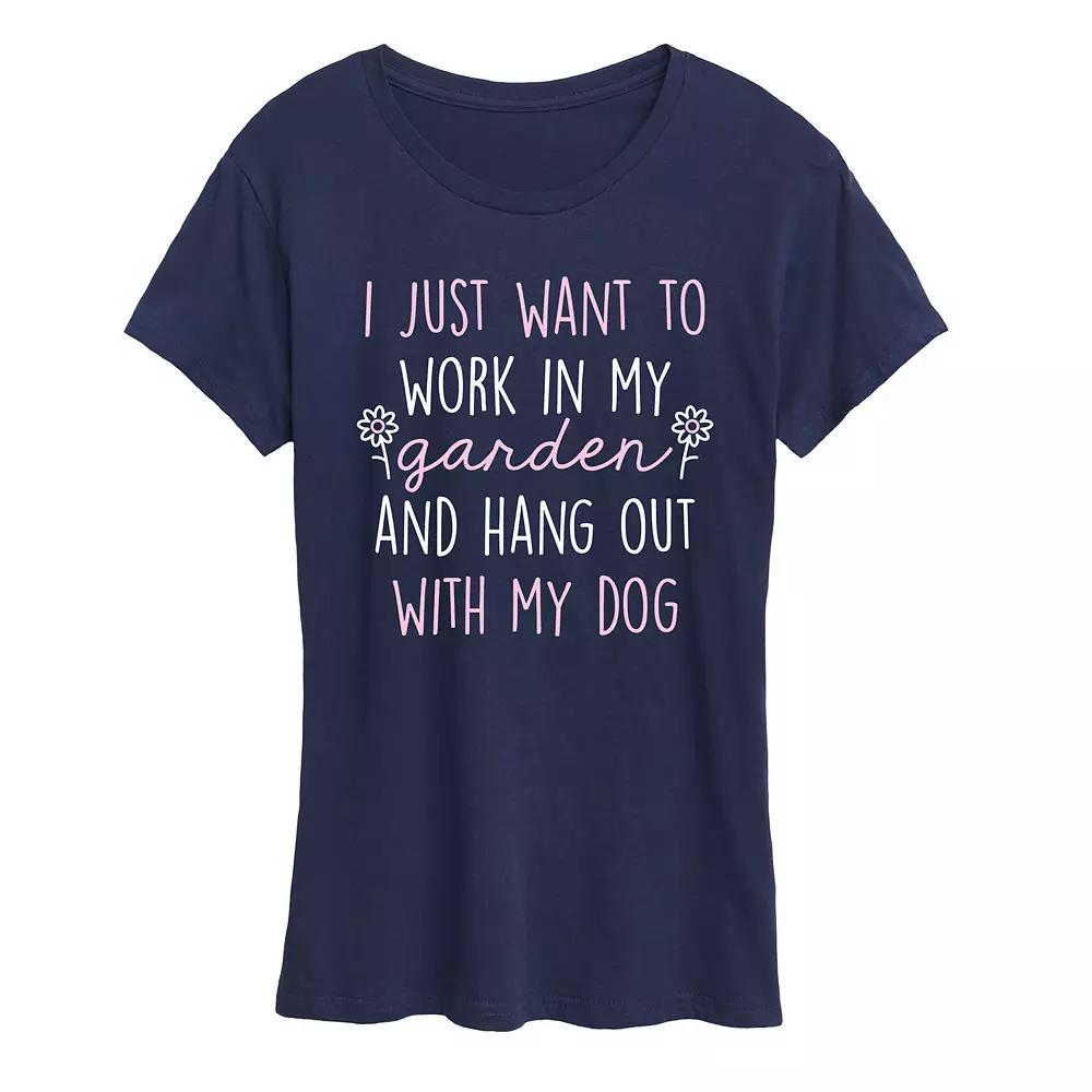 Women's I Just Want To Work Product Image