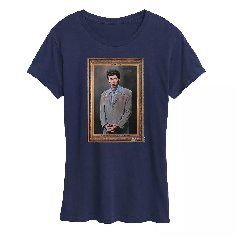 Women's Seinfeld Kramer Portrait Graphic Tee, Girl's,  Product Image