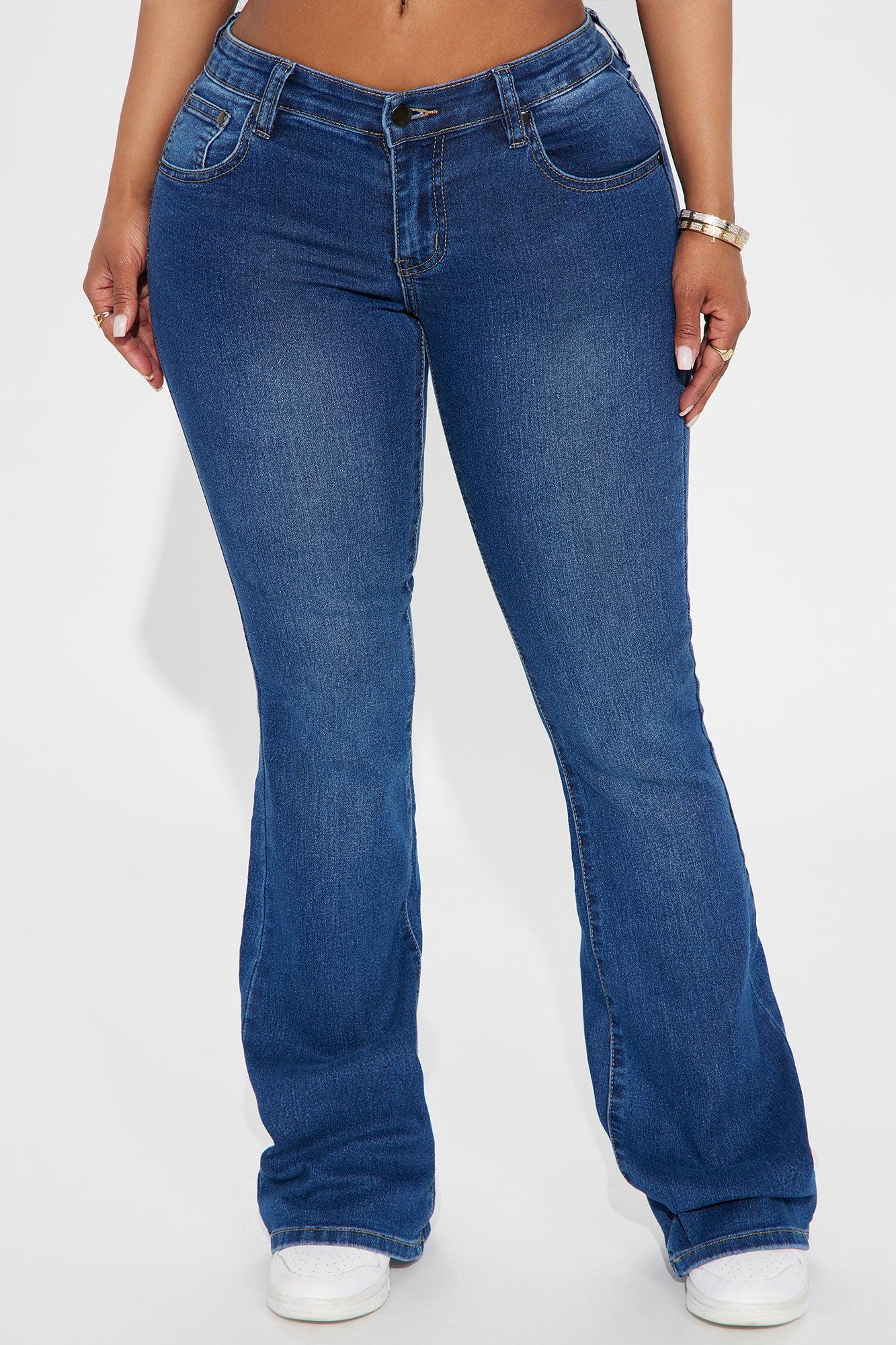 Everyday Low Rise Flare Jeans - Dark Wash Female Product Image