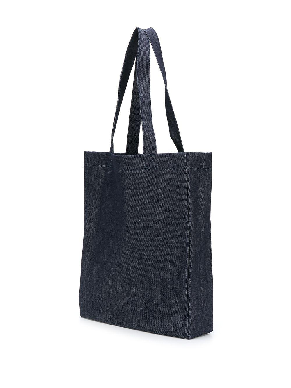 logo denim tote bag Product Image
