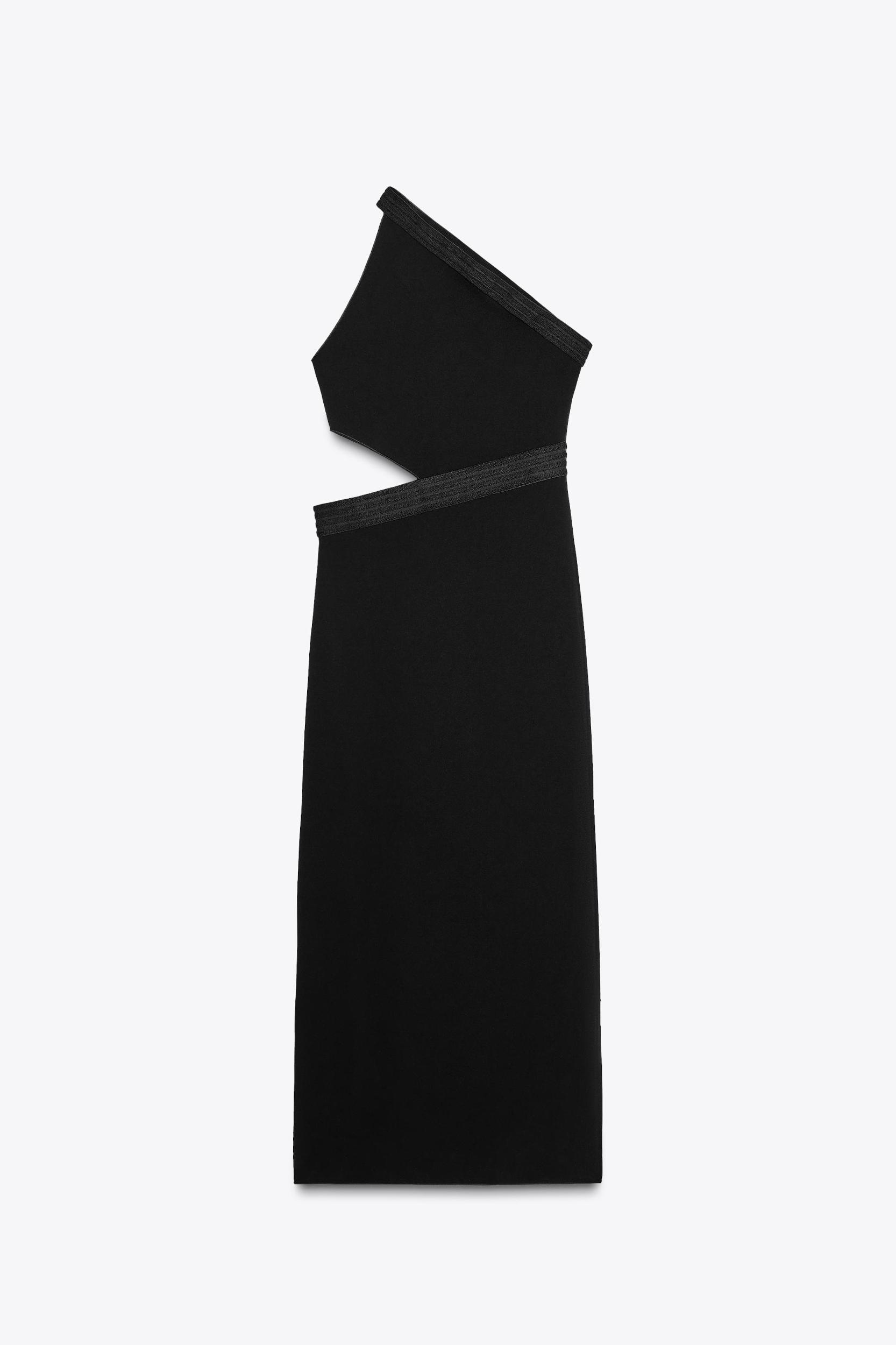 ASYMMETRIC STRETCH DRESS Product Image