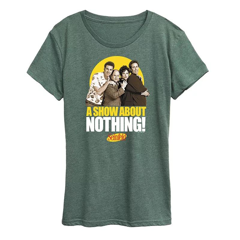 Womens Seinfeld Show About Nothing Graphic Tee Product Image