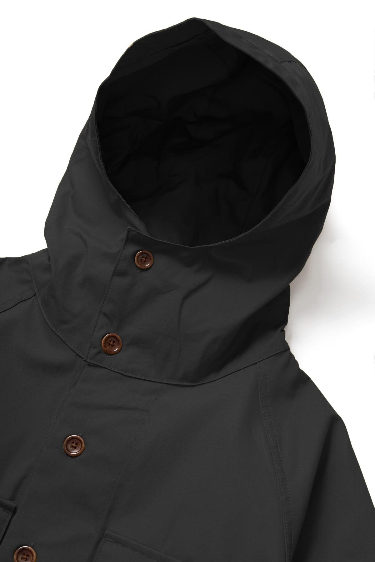 Service Works - Waxed Cotton Allotment Parka - Black Product Image