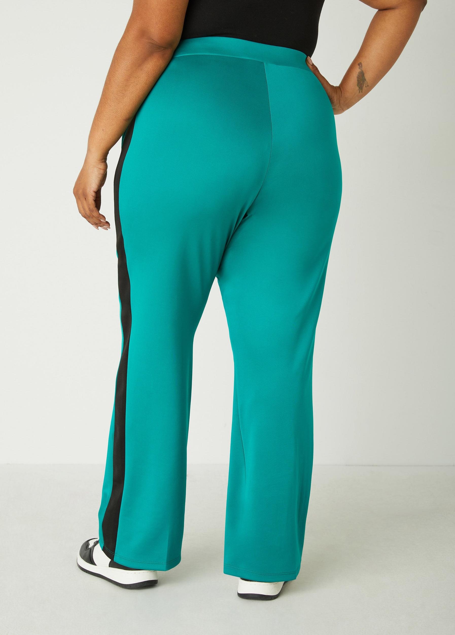 Seamed Striped Track Pants Product Image