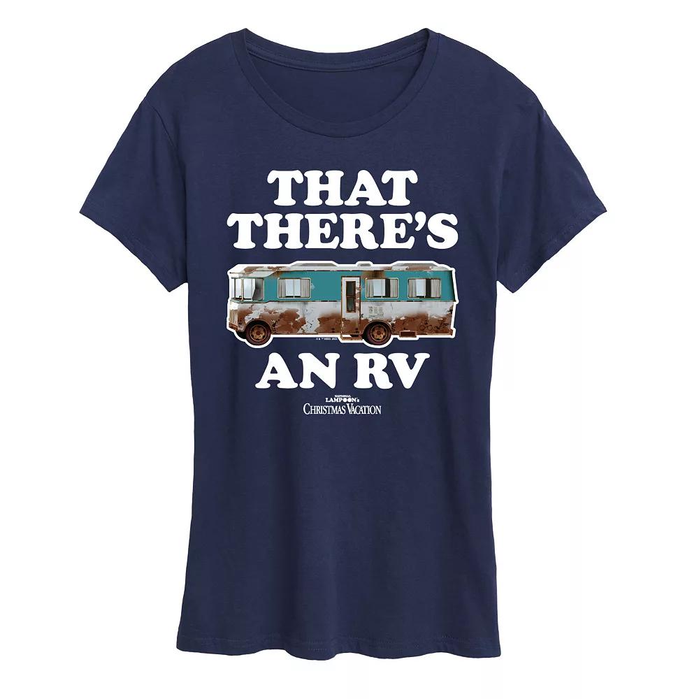 Women's National Lampoon's Christmas Vacation RV Tee Graphic Tee, Girl's, Size: Large, Blue Product Image