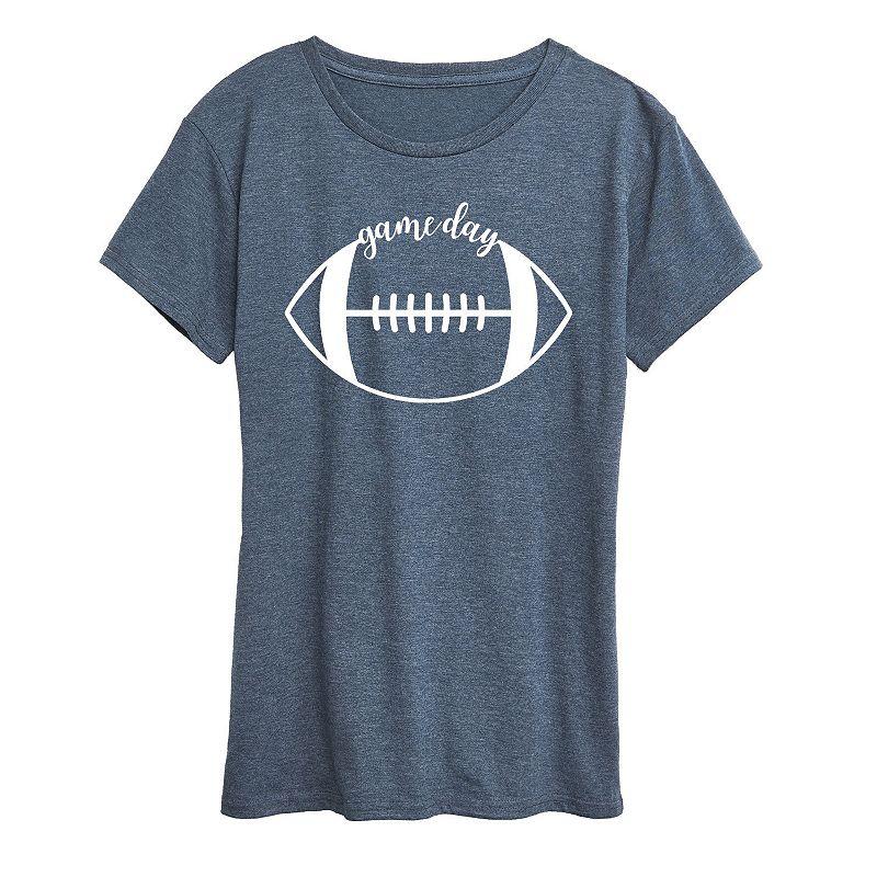Women's Game Day Football Graphic Tee, Girl's,  Product Image