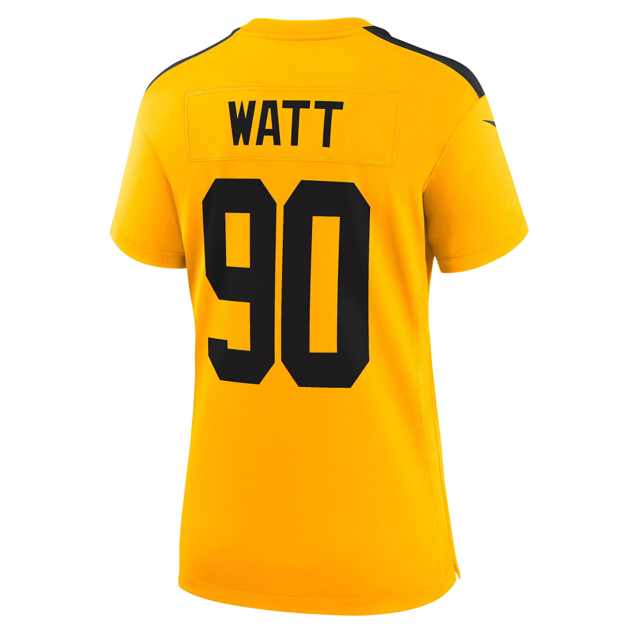 T.J. Watt Pittsburgh Steelers Womenâs Nike Women's NFL Game Jersey Product Image