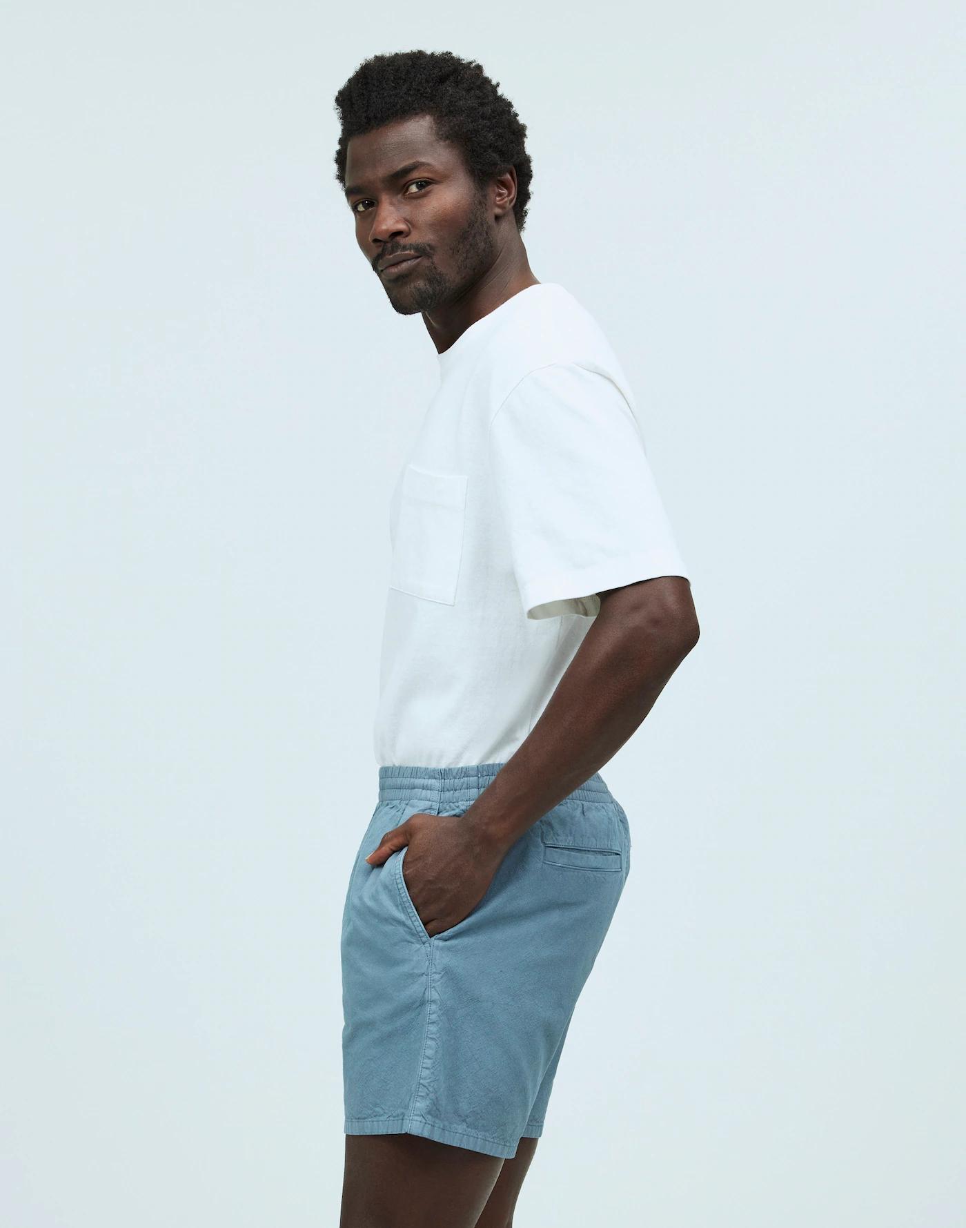 Cotton-Hemp Blend Everywear Shorts Product Image