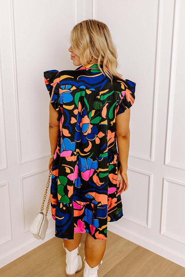 The Next Chapter Shift Dress In Black Curves Product Image