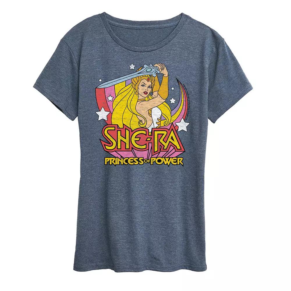 Women's She-Ra Sword Rainbow Graphic Tee, Girl's,  Product Image