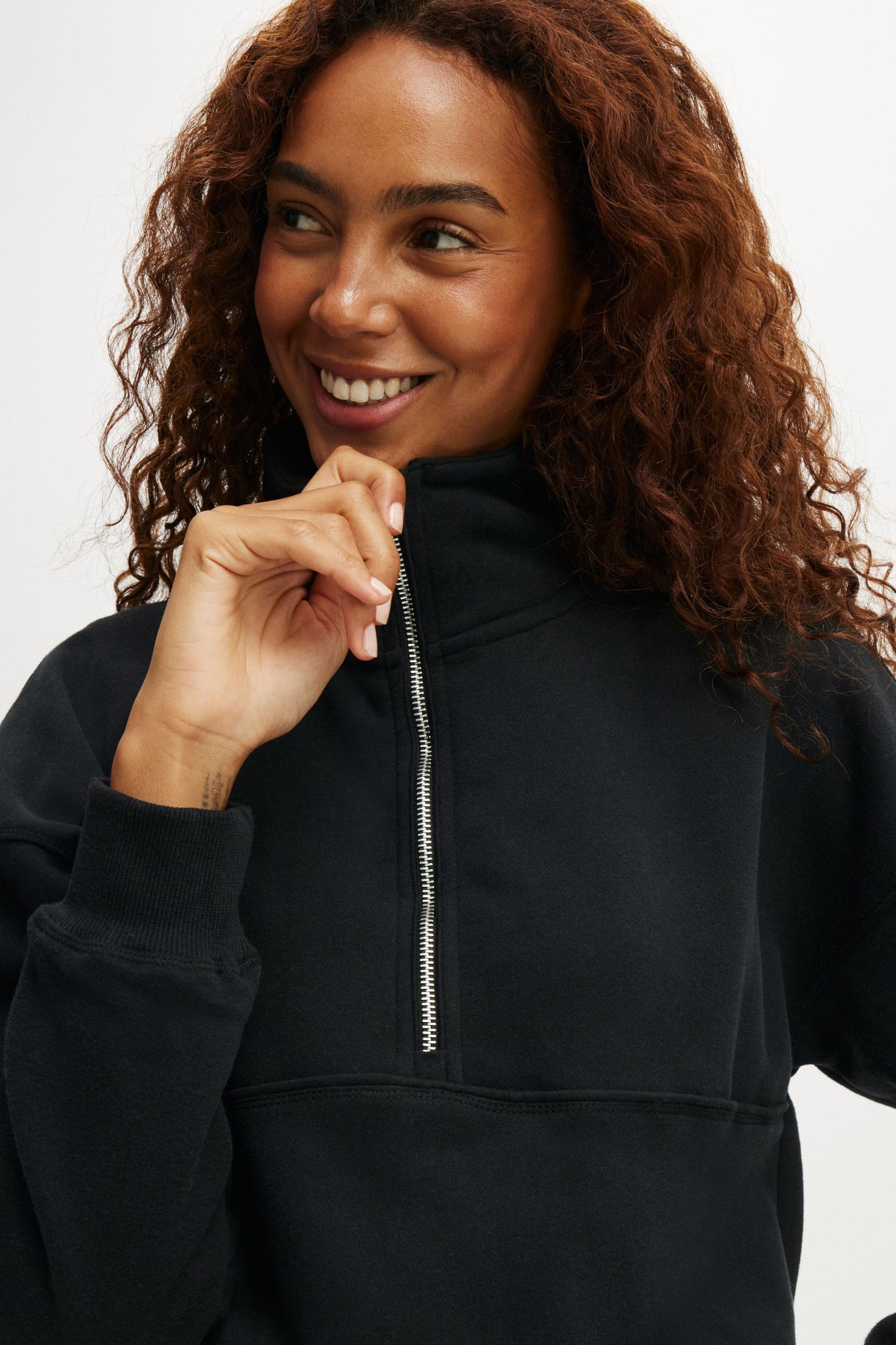 Plush Essential Half Zip Jumper Product Image