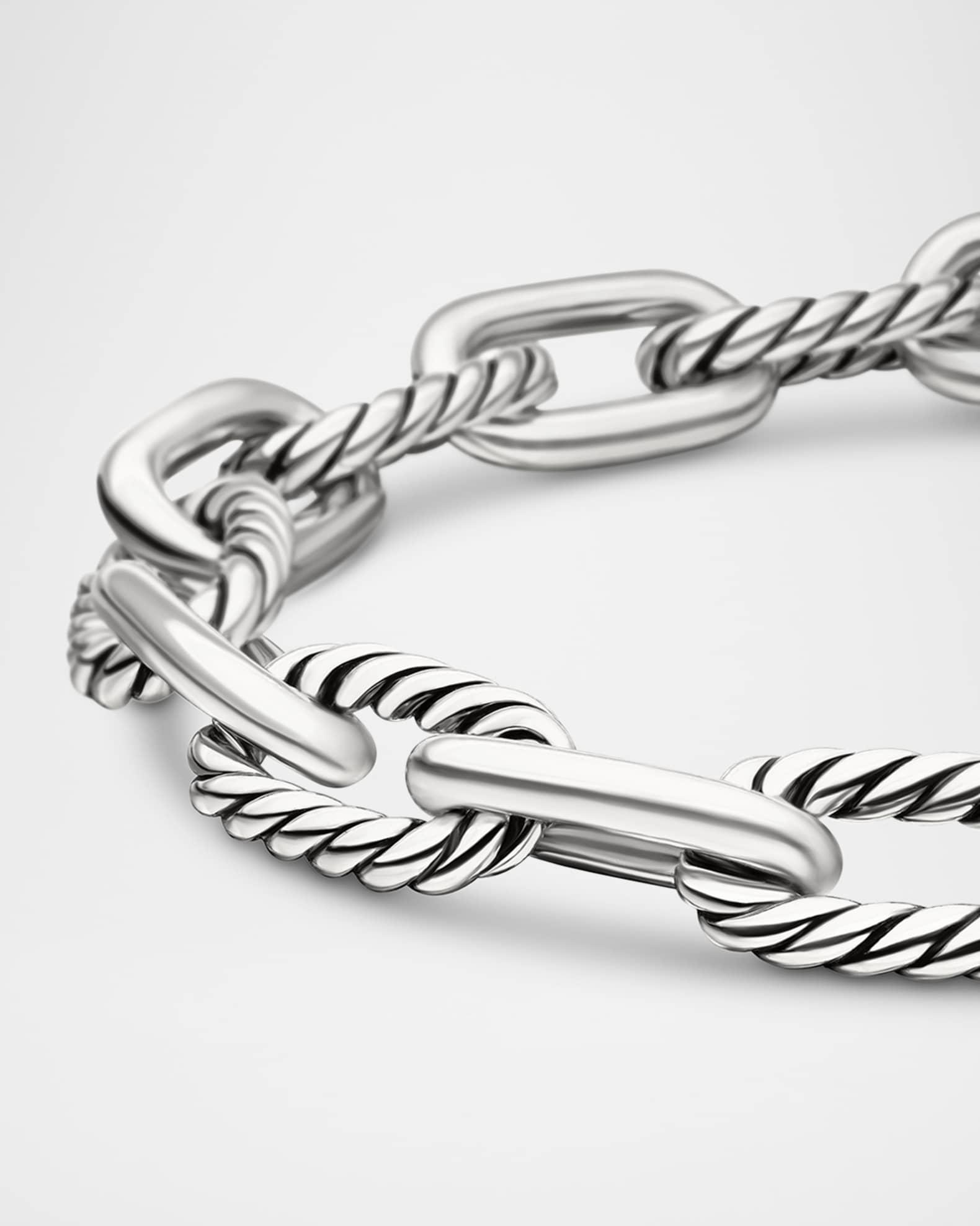 Womens Chain Madison Sterling Silver Bracelet Product Image