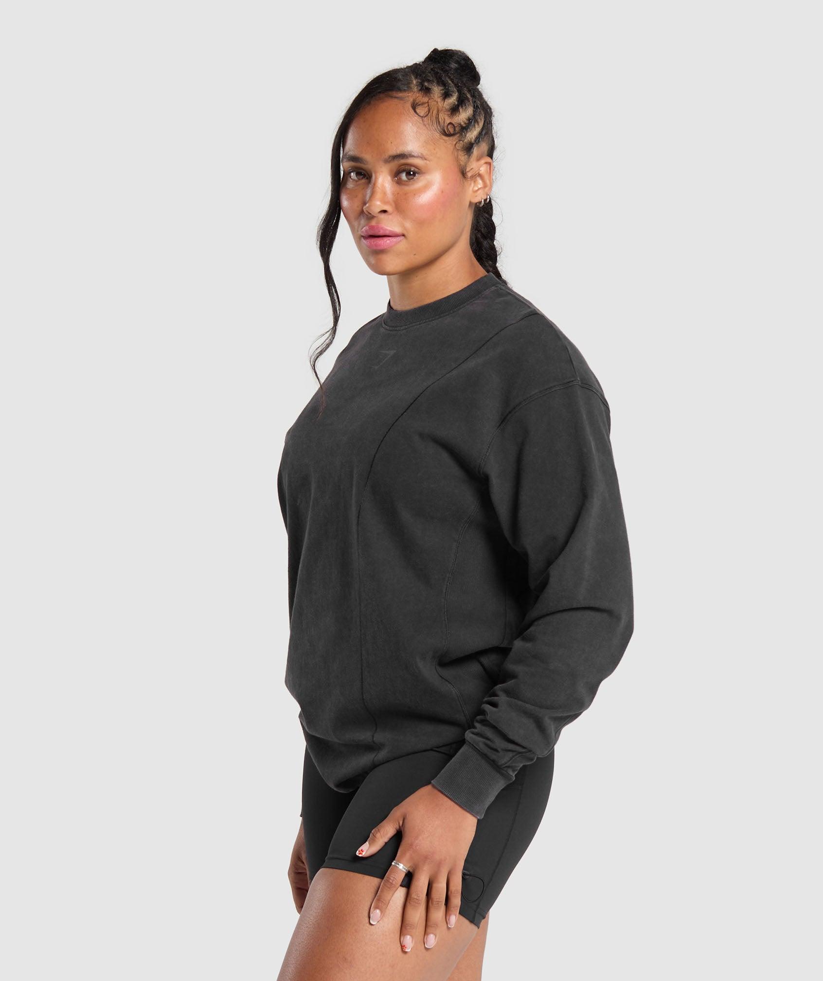 Power Oversized Long Sleeve Top Product Image