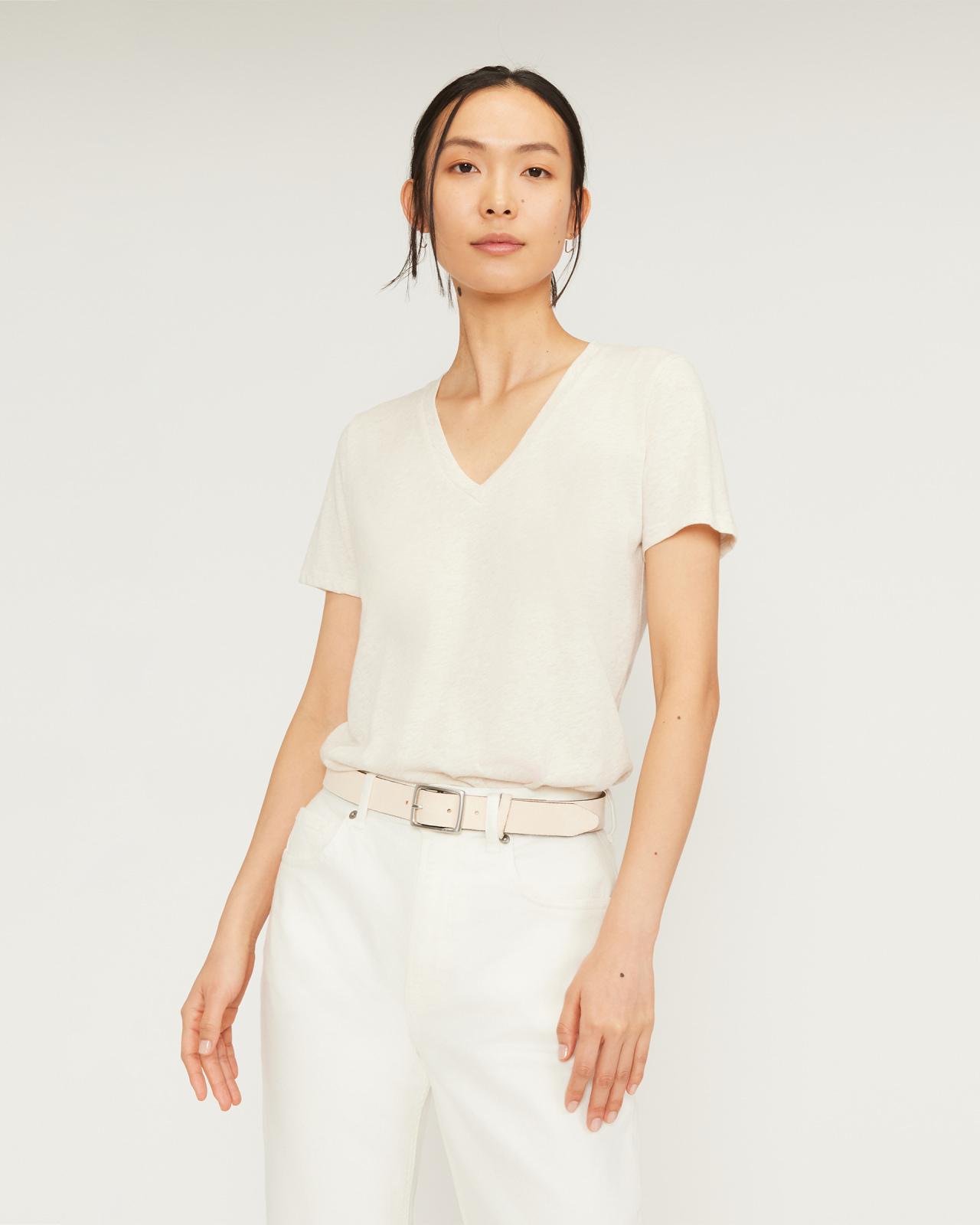 The Organic Cotton V-Neck Product Image