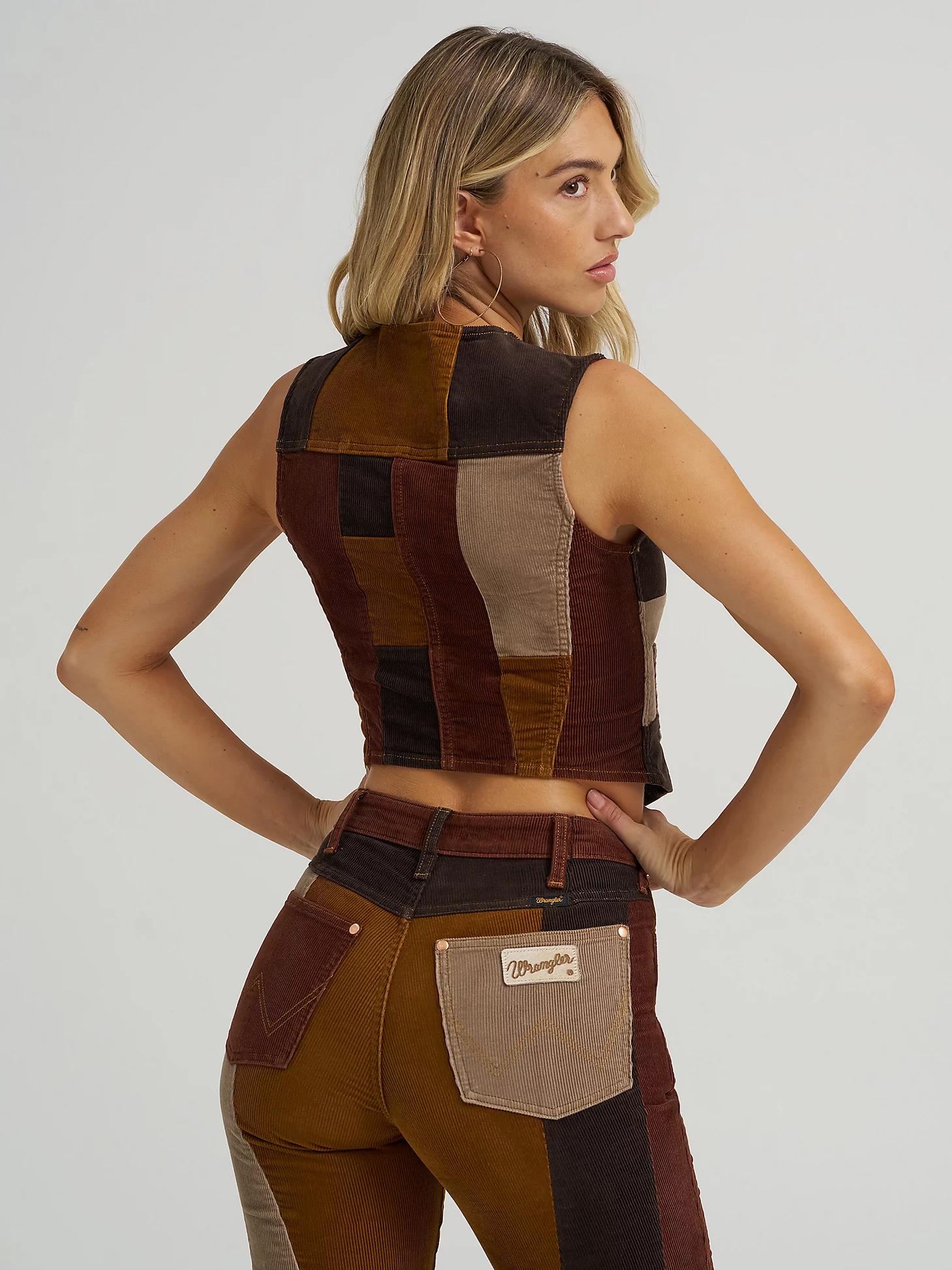 Wrangler x Lainey Wilson Patchwork Vest | Women's JACKETS & OUTERWEAR | Wrangler® Product Image