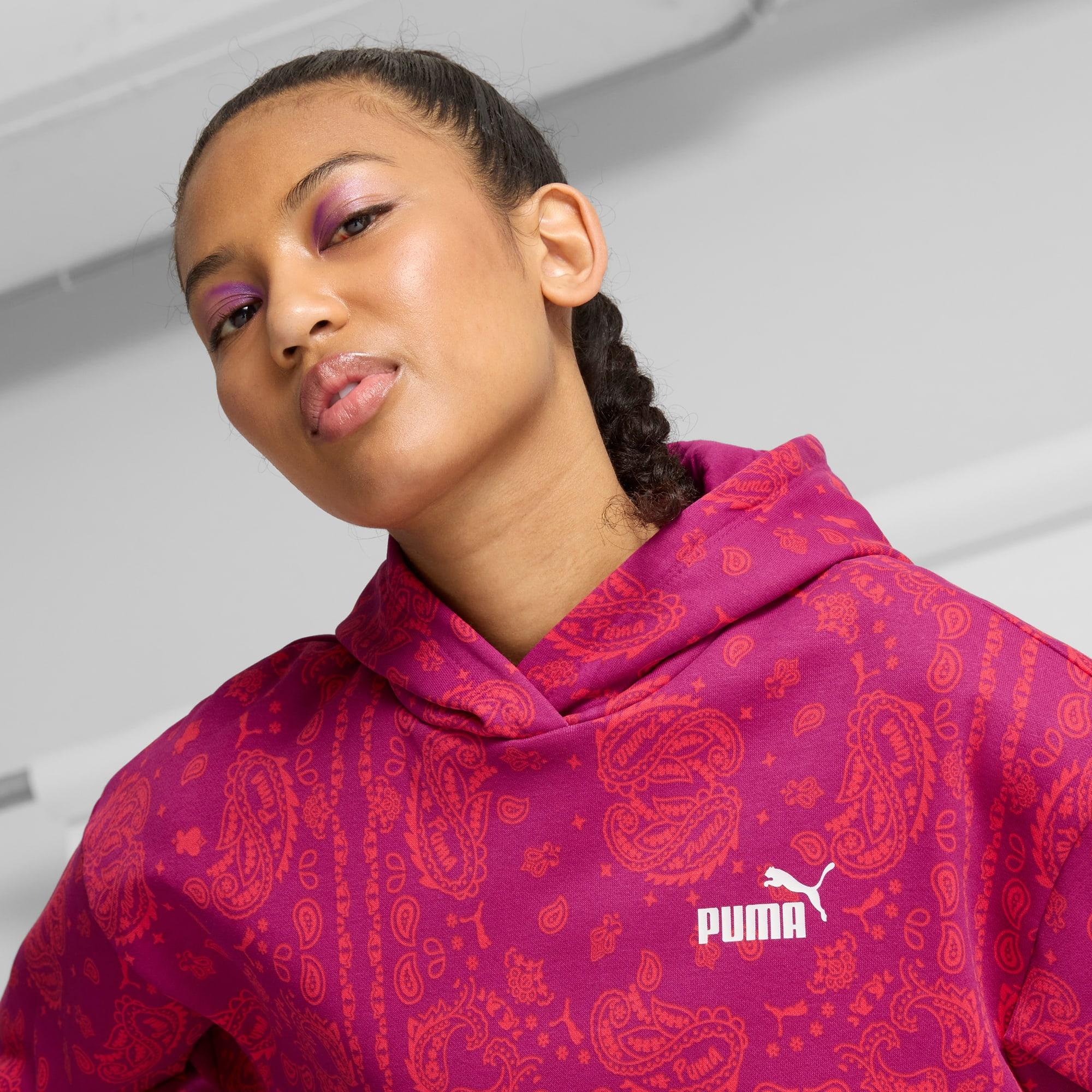 ESS+ Paisley AOP Women's Hoodie Product Image