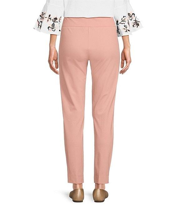 Slimsation® by Multiples Relaxed Tapered Leg Tummy Control Pull-On Ankle Pants Product Image