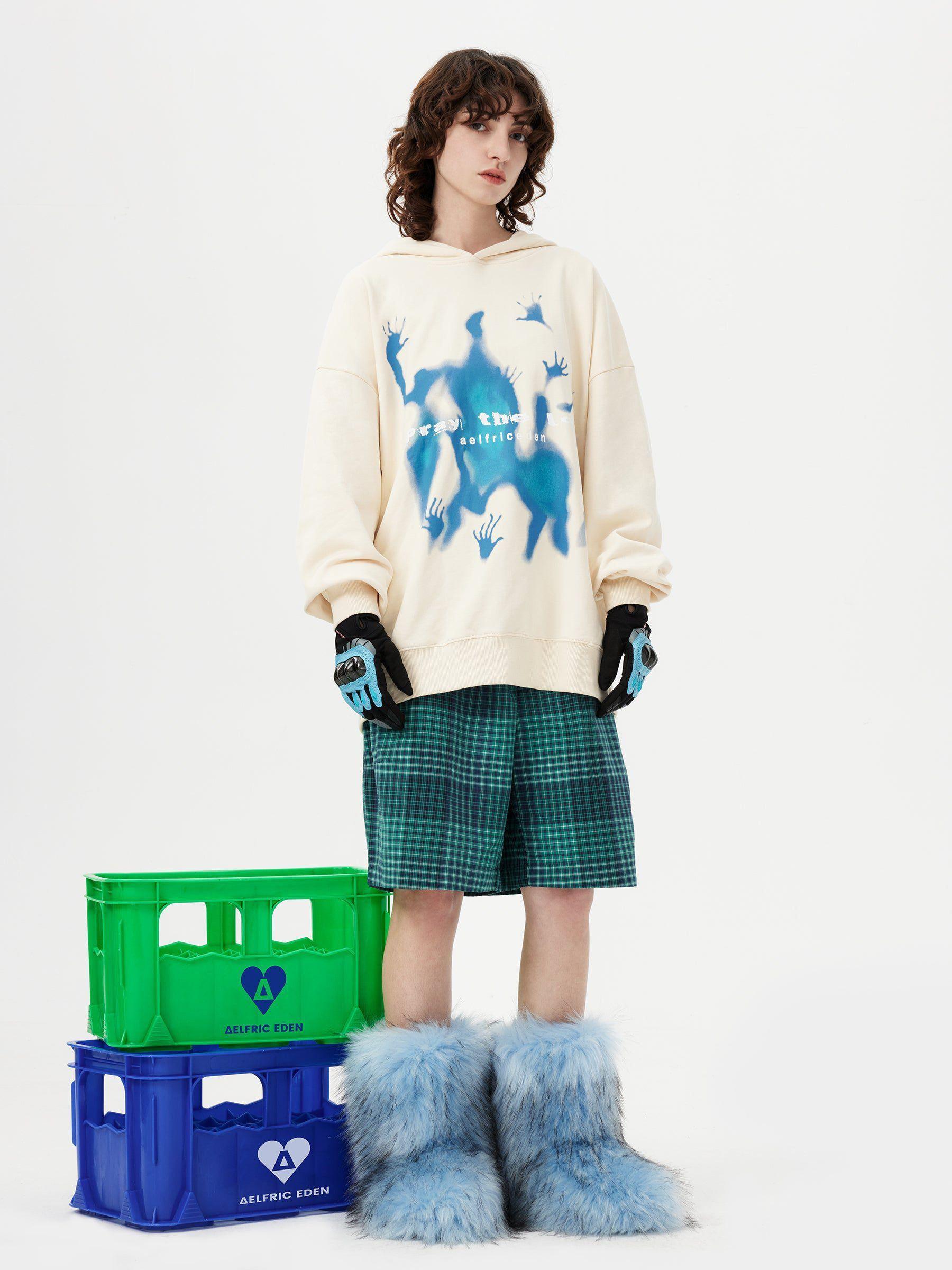 Aelfric Eden Abstraction Shadow Graphic Hoodie Product Image