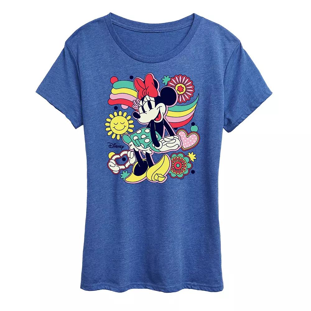 Disney's Minnie Mouse Collage Graphic Tee, Women's,  Product Image