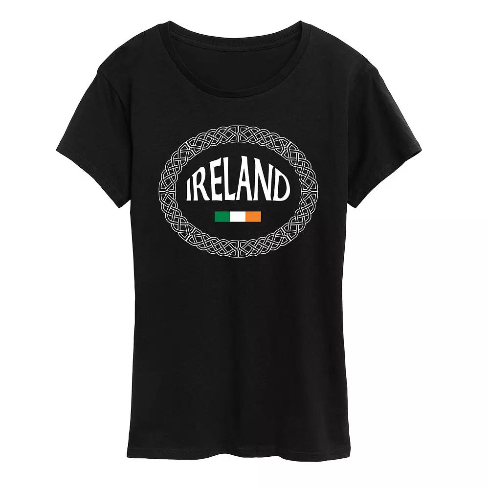 Women's Celtic Band Ireland Graphic Tee, Girl's,  Product Image