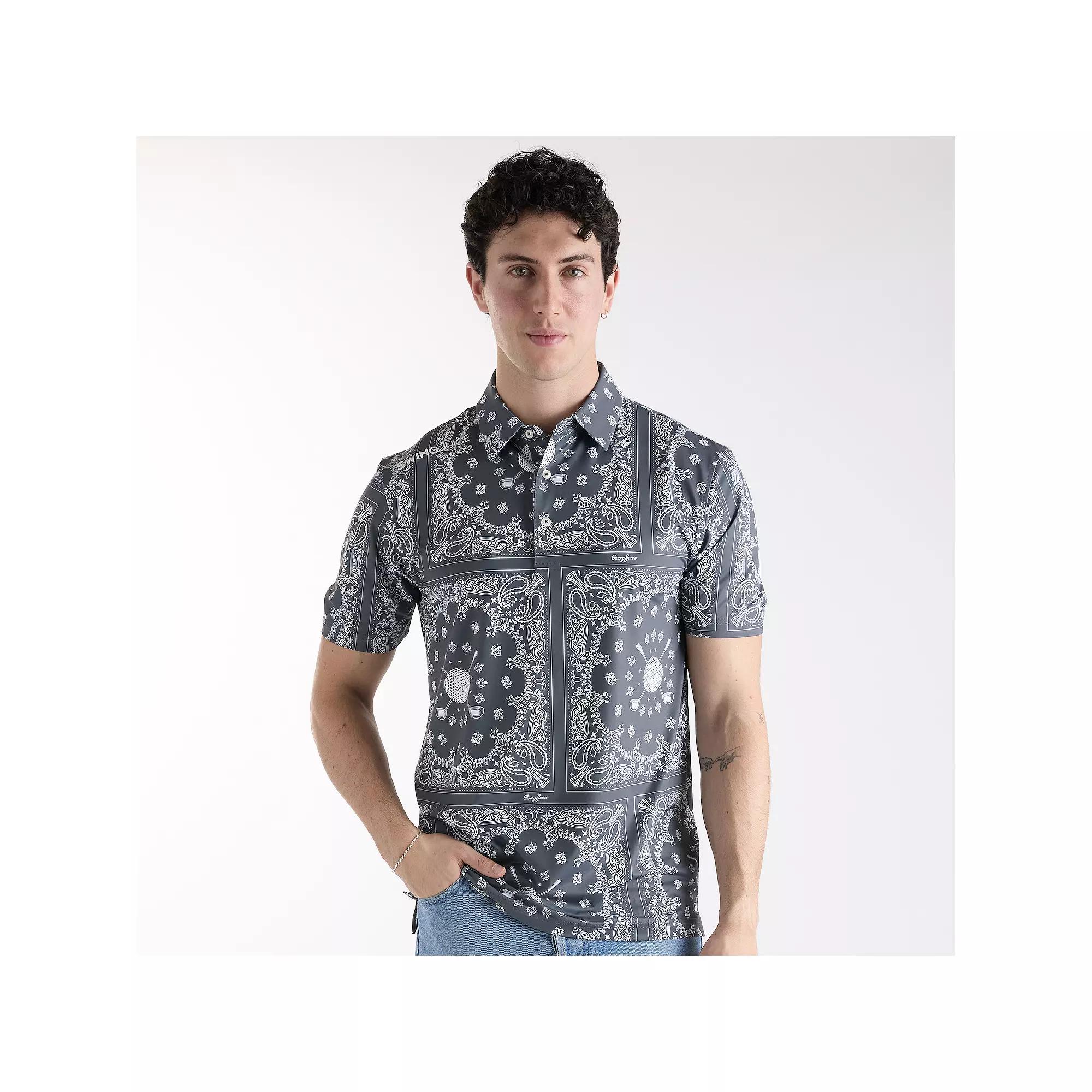 Men's SwingJuice Golf Bandana Polo,  Product Image