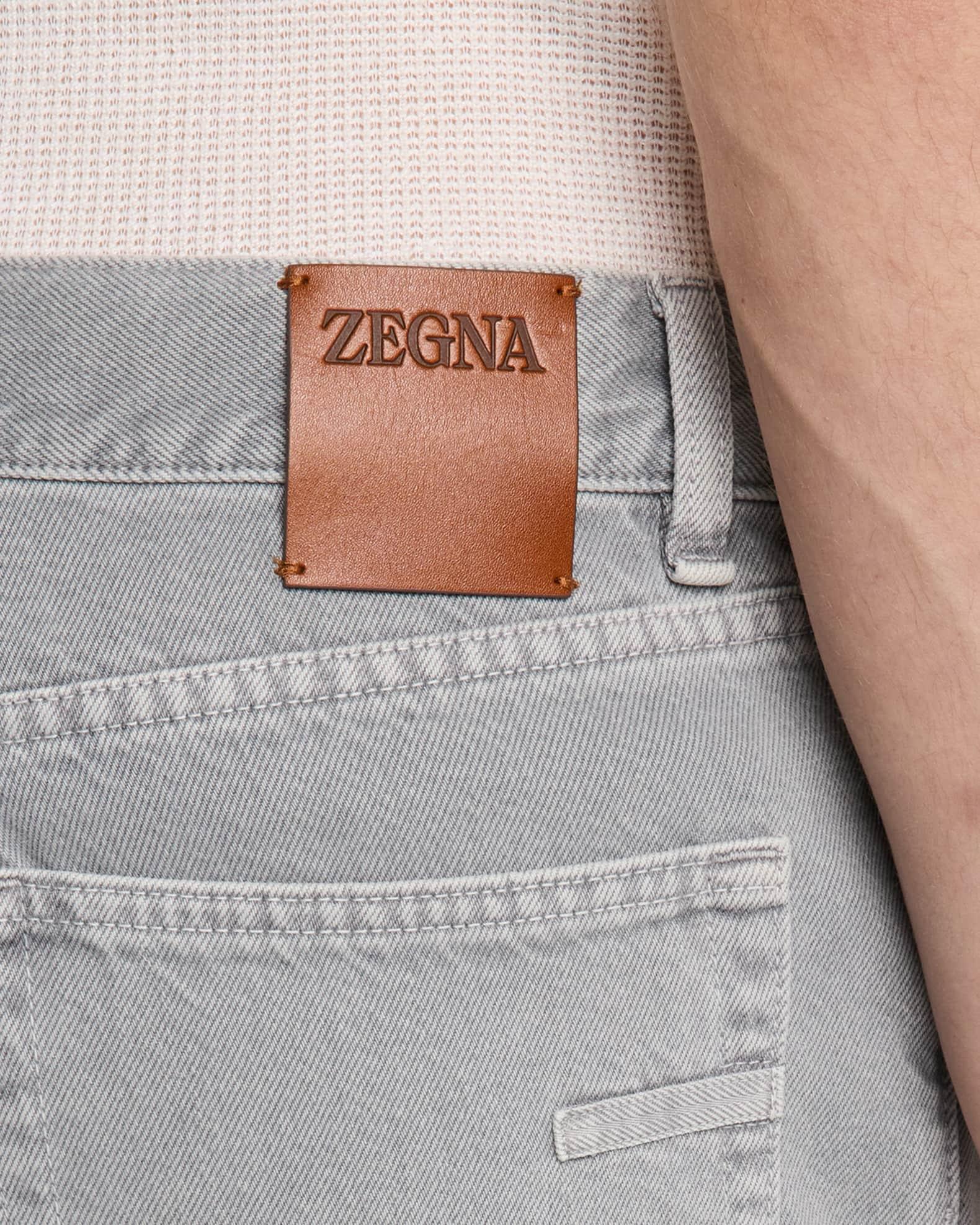 Men's Denim Melange Slim Five-Pocket Pants Product Image