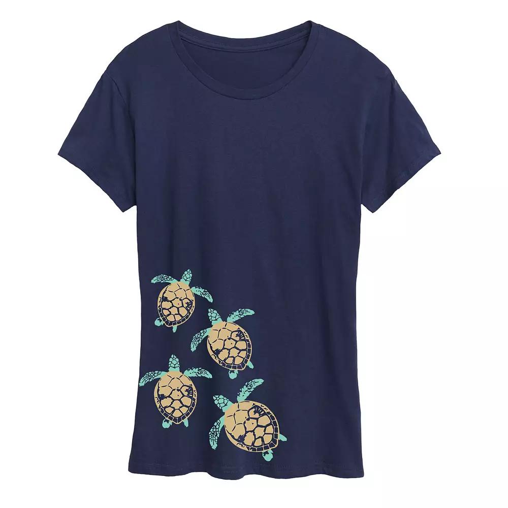 Plus Baby Turtle Trail Graphic Tee, Women's,  Product Image