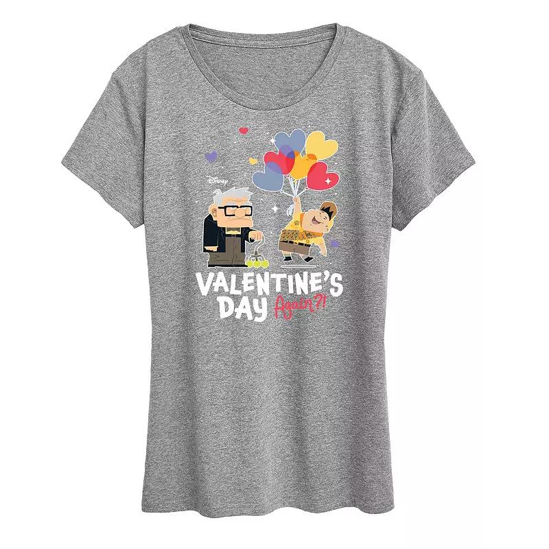 Women's Disney Valentine's Day Again Short Sleeve Graphic T-Shirt Product Image