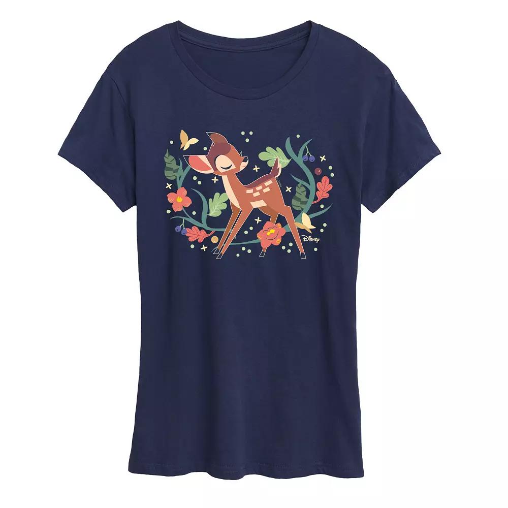 Disney's Bambi Women's Plants Graphic Tee,  Product Image