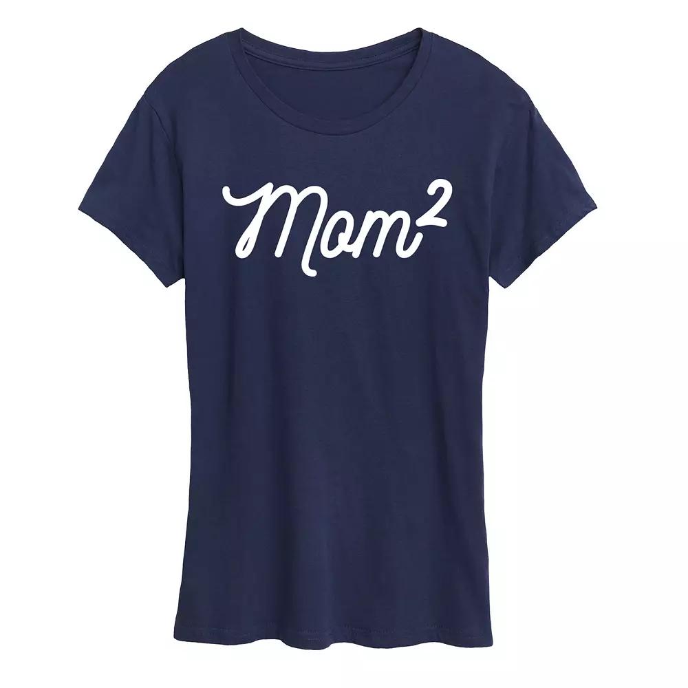 Women's Mom To The 2nd Power Graphic Tee,  Product Image