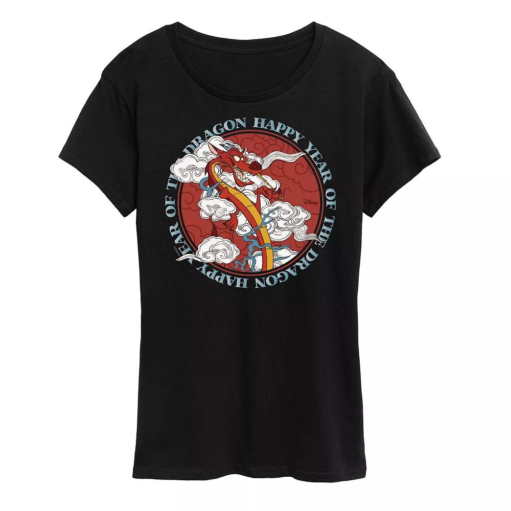 Disney's Mulan Mushu Women's Year Of The Dragon Graphic Tee,  Product Image