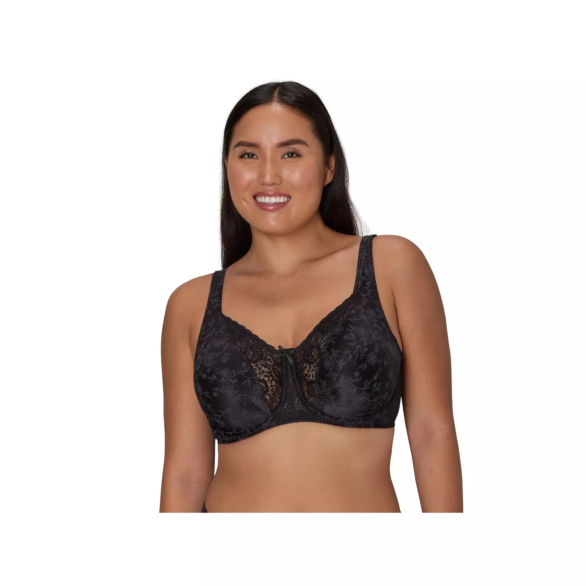 Playtex® Secrets® Lifts & Supports Full Figure Unlined Underwire Bra 4422, Women's,  Product Image