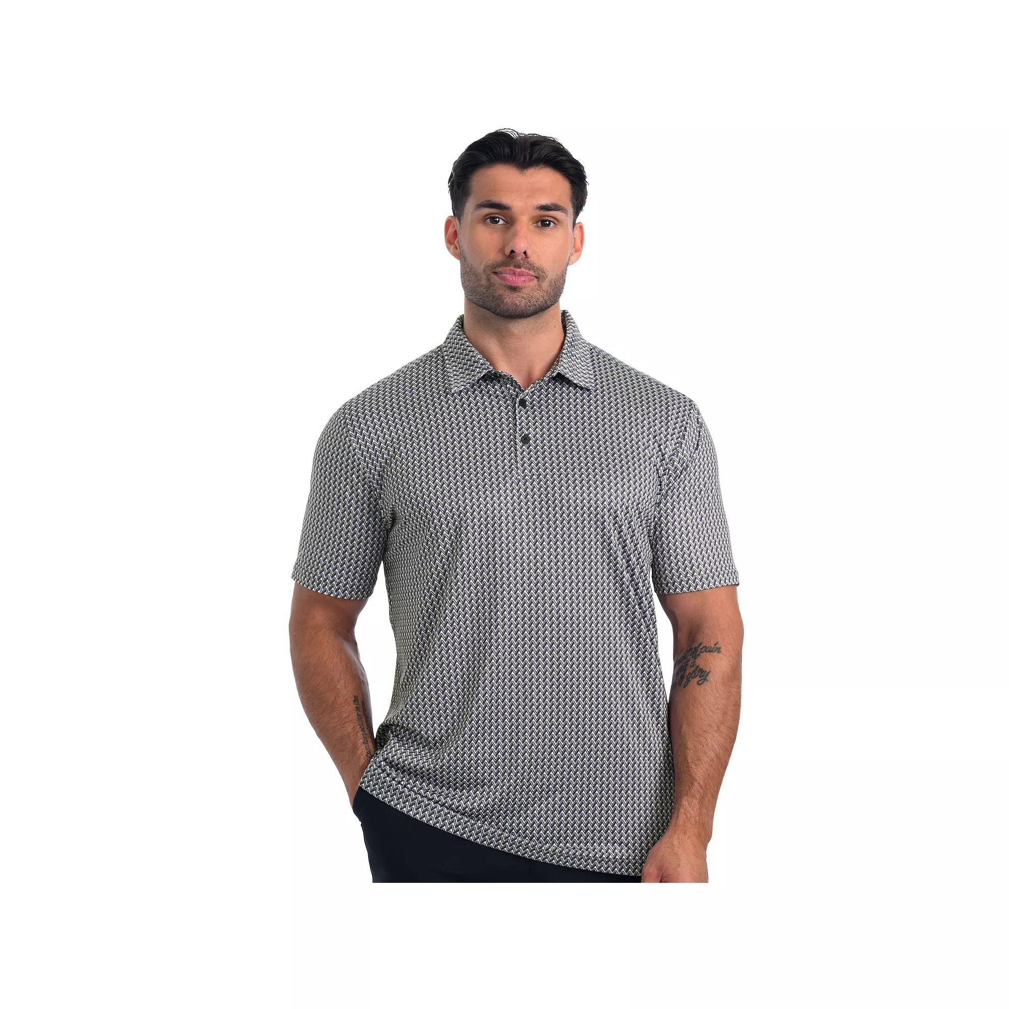 Men's Antigua Streak Polo, Size: XXL, Blue Radiance Product Image
