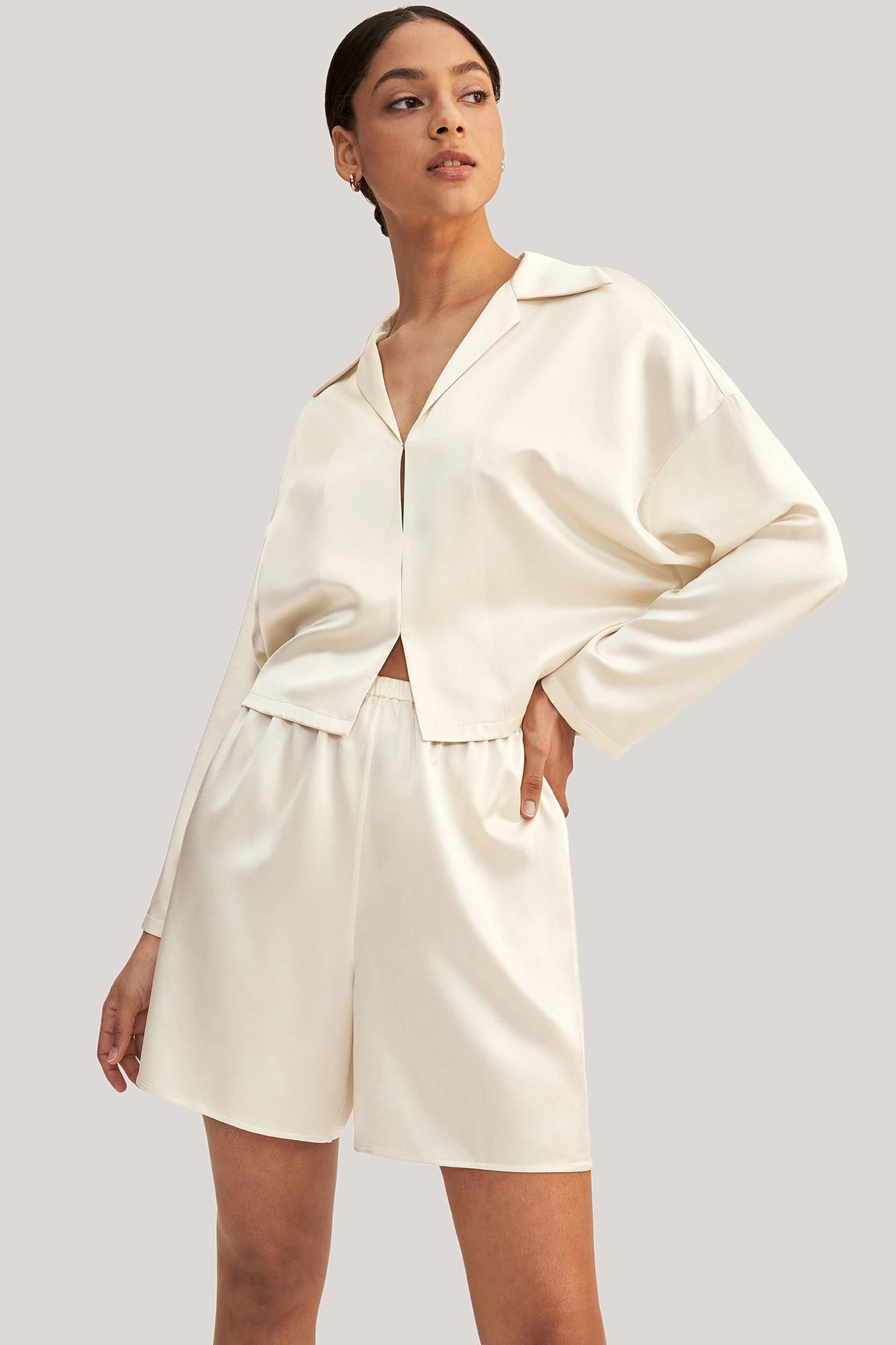 Osmanthus Silk Pullover Pajama Set Product Image