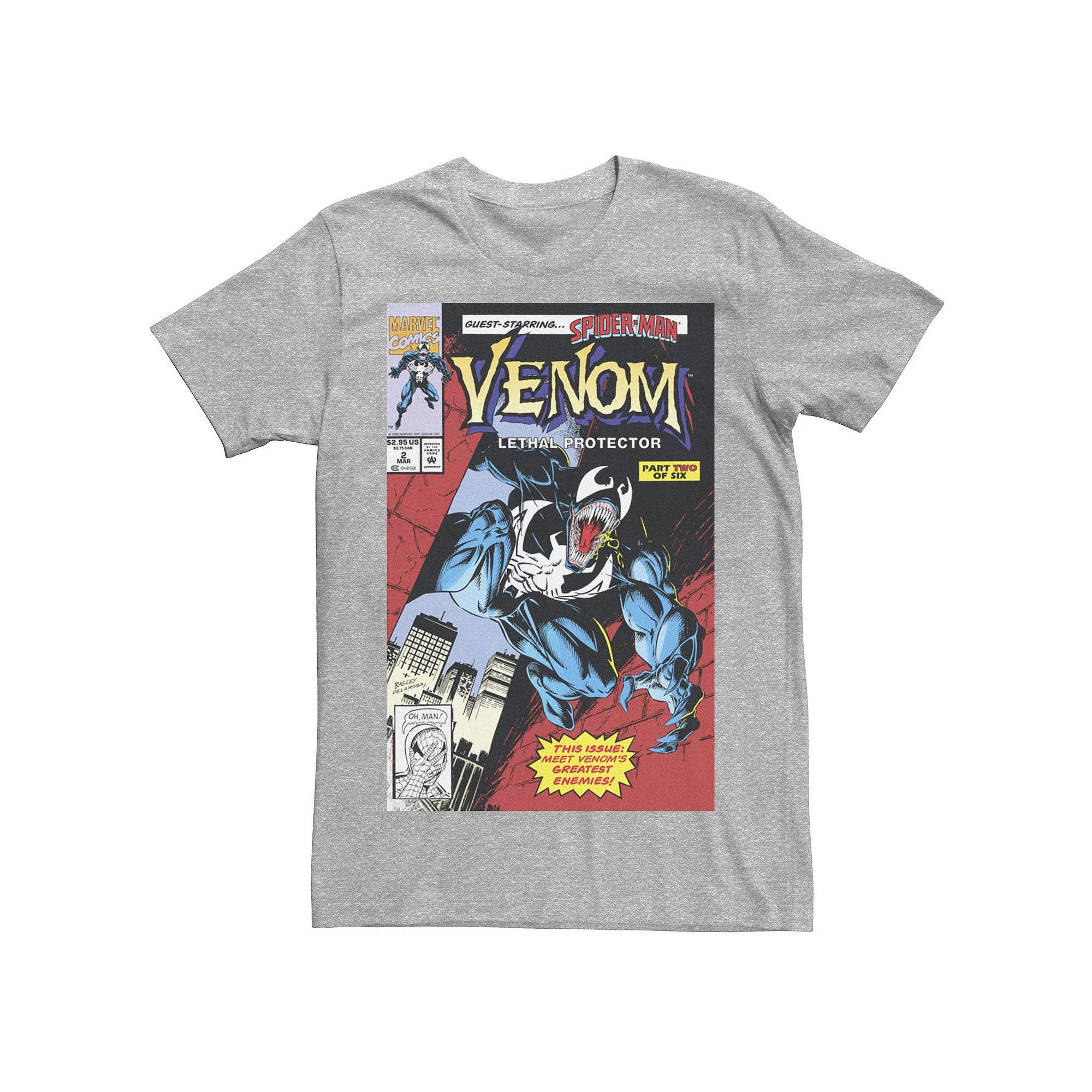 Men's Marvel Venom Lethal Protector Retro Comic Tee,  Product Image