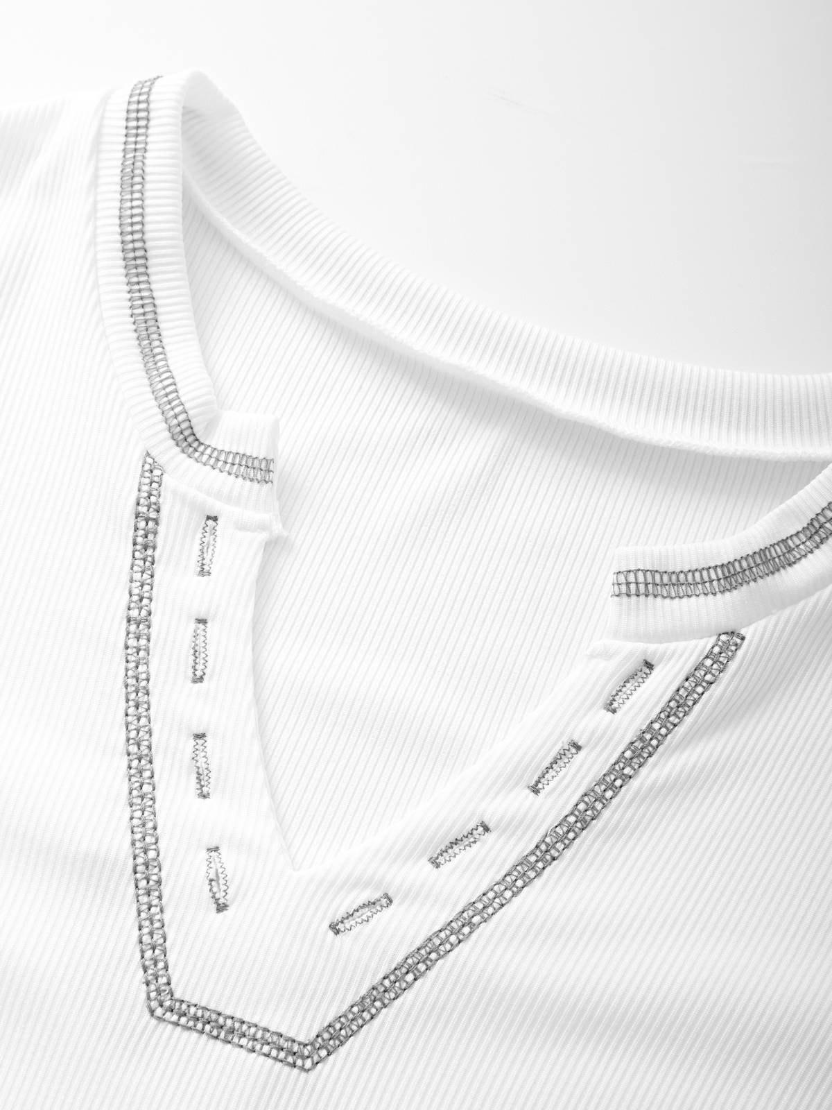 Long Sleeve Ribbed Knit Crop Top Product Image