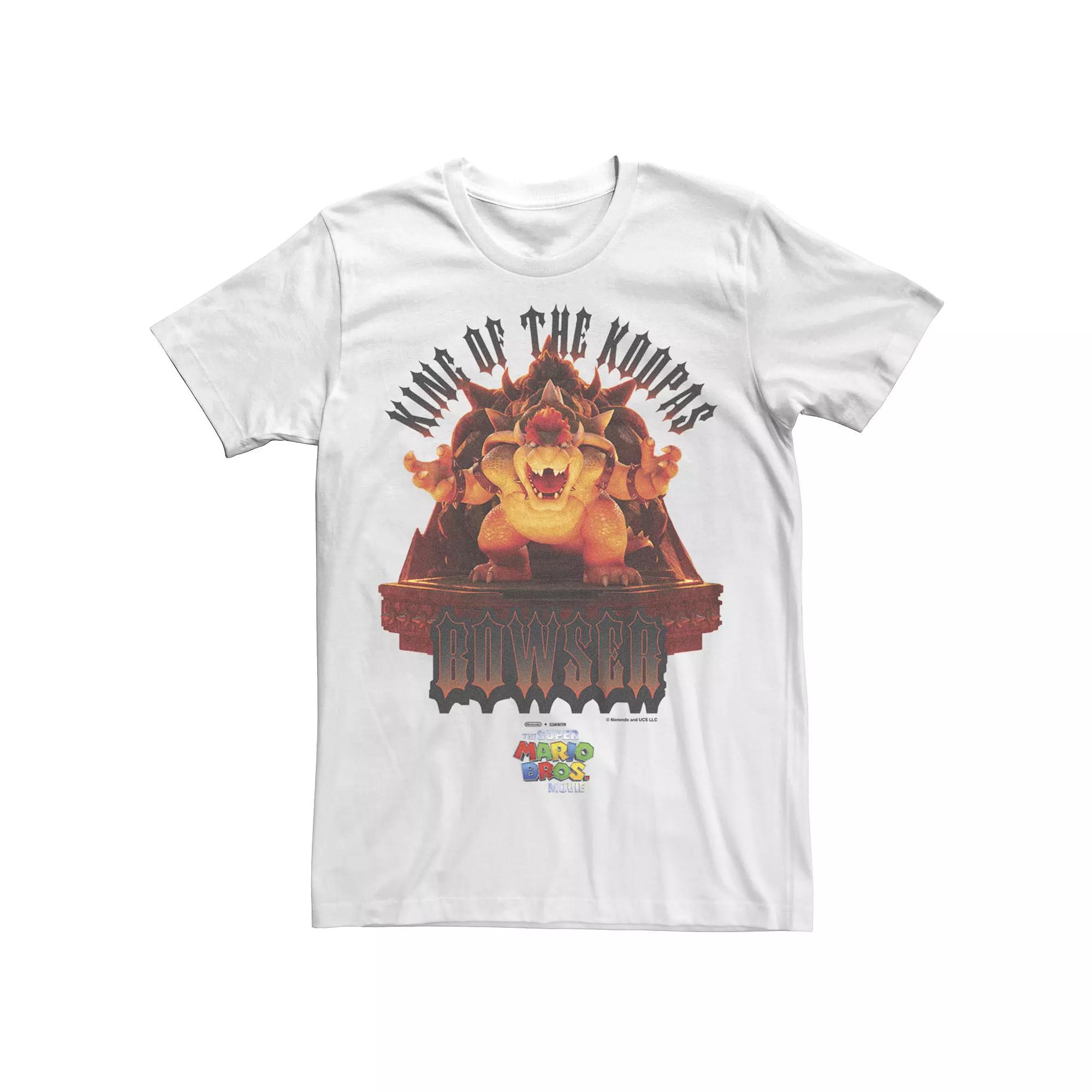 Men's The Super Mario Bros. Movie All Hail Bowser Graphic Tee,  Product Image