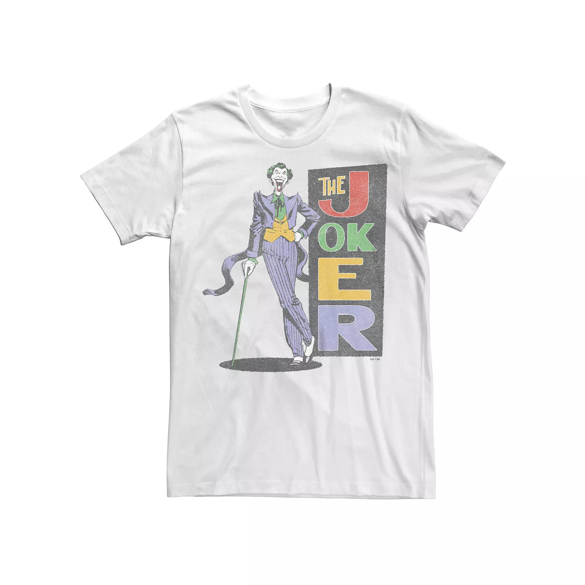 Men's Batman The Joker Poster Graphic Tee,  Product Image